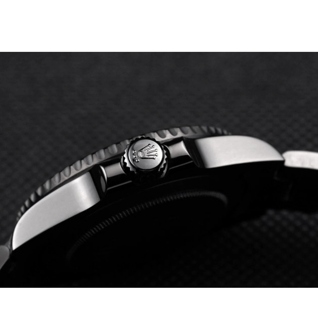 Aaa fake watches Black Pro-Hunter Swiss Steel II Black Master Dial Strap Rolex GMT 0709